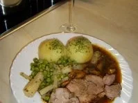 Rezept: Putenrollbraten aus dem Römertopf mit Bild Putenrollbraten aus dem Römertopf mit Bild - Rezept
