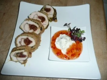 GEFLÜGEL/HÄHNCHENROULADE 3 - Rezept