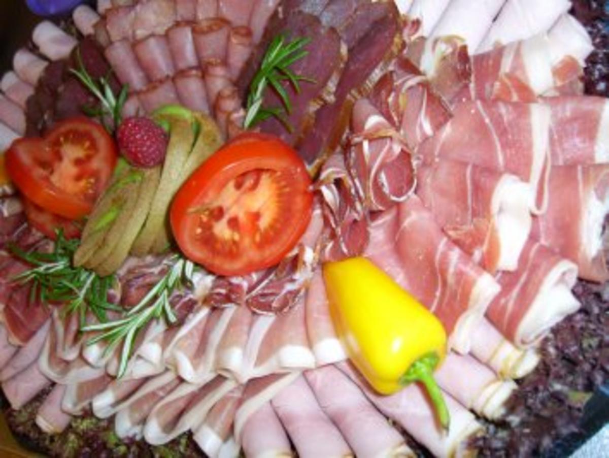 Aufschnittplatte mit Bild - Rezept - Bild Nr. 2