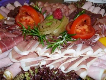 Aufschnittplatte mit Bild - Rezept - Bild Nr. 3