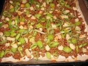 Deftiger Blechkuchen - Rezept