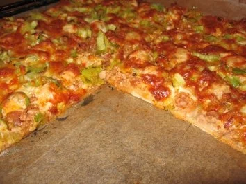 Deftiger Blechkuchen - Rezept - Bild Nr. 4