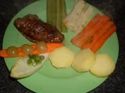 Barbarie - Entenbrust  mit Möhren.... - Rezept