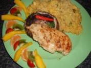Hühnerbrust auf Portobello.... - Rezept