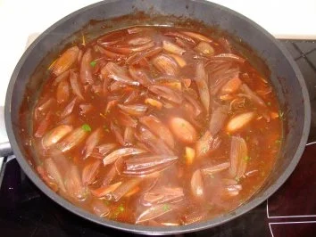 Rotwein-Schalotten - Rezept