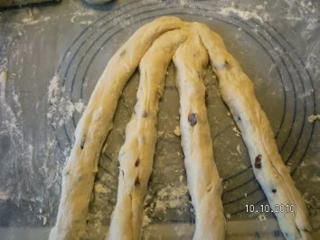 Weihnachtszopf - Rezept - Bild Nr. 2