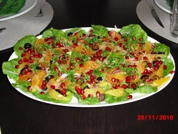 Rezept: Marokanischer Orangensalat Bild Nr. 2 Marokanischer Orangensalat - Rezept - Bild Nr. 2