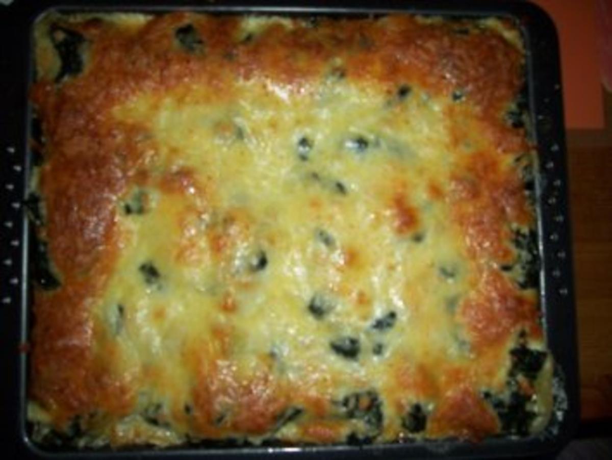 Bilder für Lachs-Spinat-Lasagne - Rezept