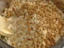 Lammrücken mit Ziegenkäse-Mandelkruste auf Malaga-Jus - Rezept - Bild Nr. 2