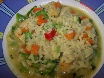 Rezept: Gemüse - Risotto mit Avocado Gemüse - Risotto mit Avocado - Rezept