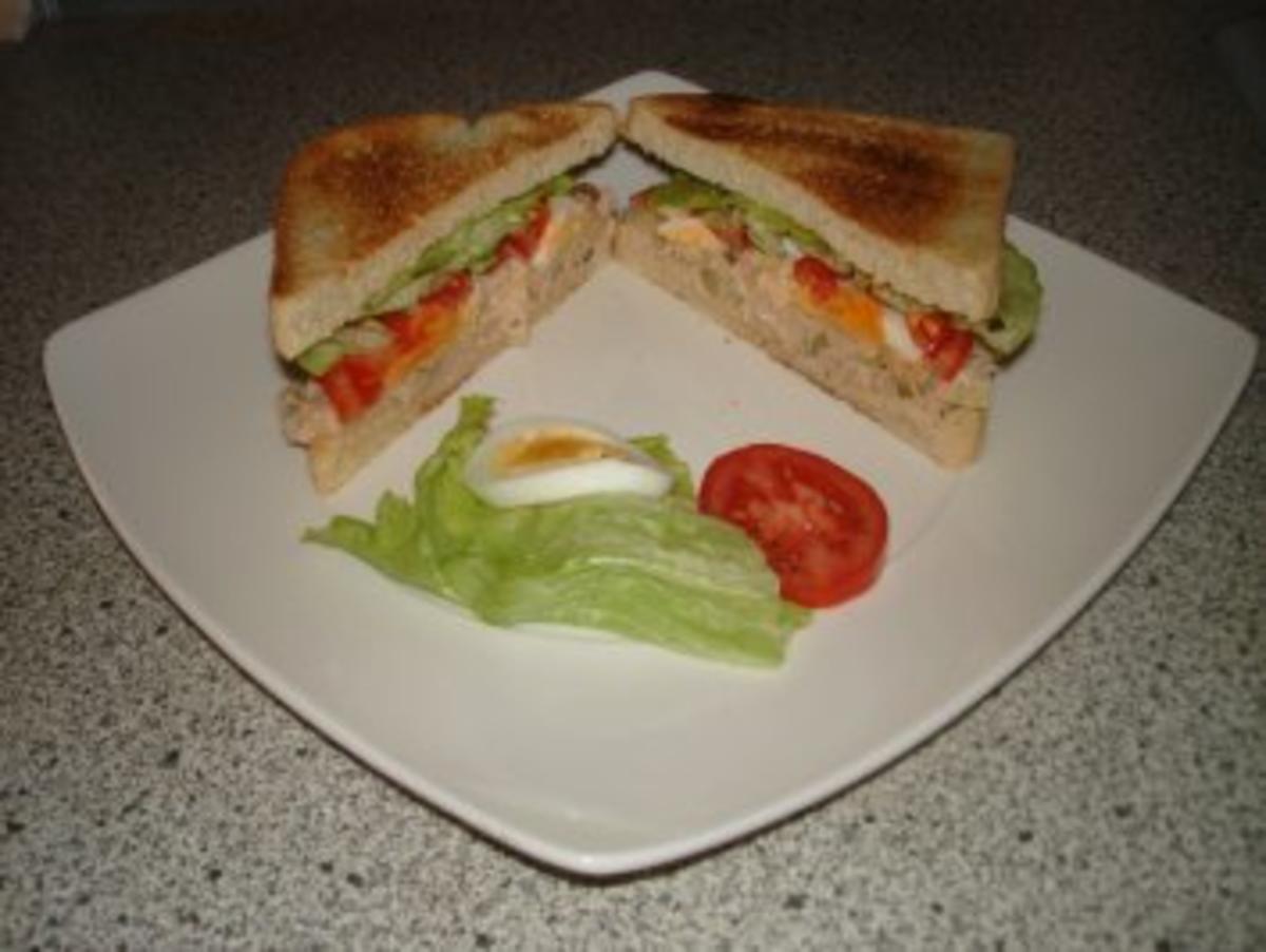 Clubsandwich mit Thunfisch - Rezept