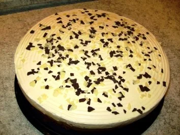 Pfirsichsahnetorte - Rezept