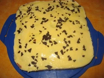 Rezept: Pudding-Torte mit Trauben Pudding-Torte mit Trauben - Rezept