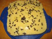 Pudding-Torte mit Trauben - Rezept