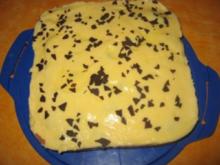 Pudding-Torte mit Trauben - Rezept