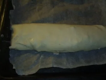 Rezept: Kuchen+Torten: Blätterteig gefüllt mit Quark, Äpfel und Rosinen Bild Nr. 5 Kuchen+Torten: Blätterteig gefüllt mit Quark, Äpfel und Rosinen - Rezept - Bild Nr. 5