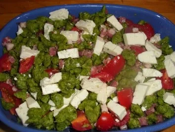 Rezept: Griechische Kässpätzle.....:-))) Bild Nr. 2 Griechische Kässpätzle.....:-))) - Rezept - Bild Nr. 2