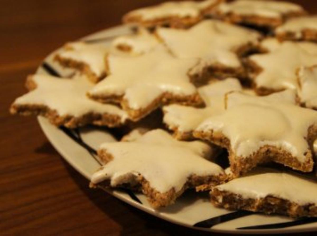 Zimtsterne weihnachtsplätzchen Rezept Eingereicht von swesda87