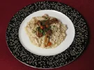 Steinpilzrisotto mit Vogelbeeren - Rezept