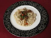 Steinpilzrisotto mit Vogelbeeren - Rezept