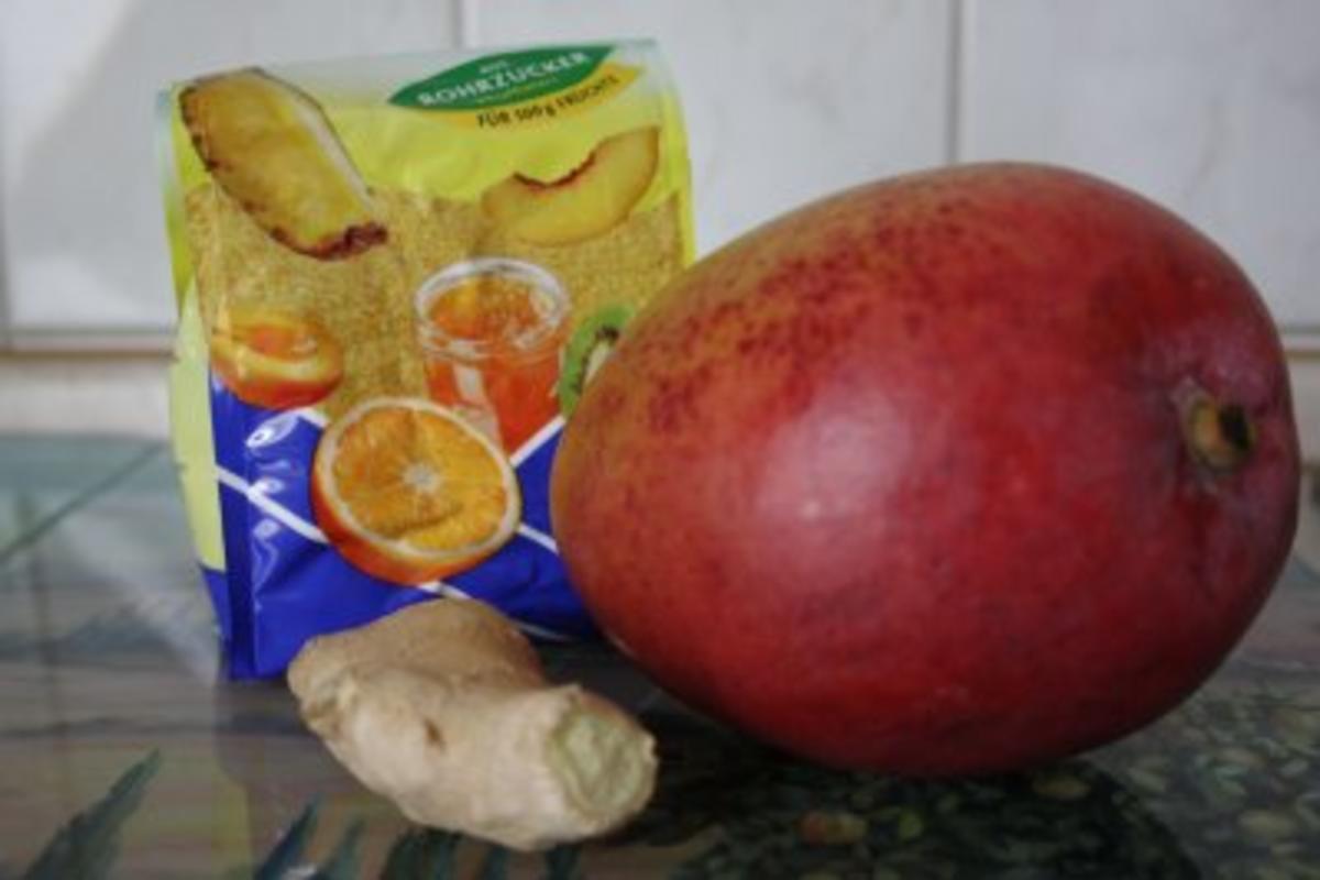 Mango-Konfitüre mit Ingwer - Rezept - Bild Nr. 2