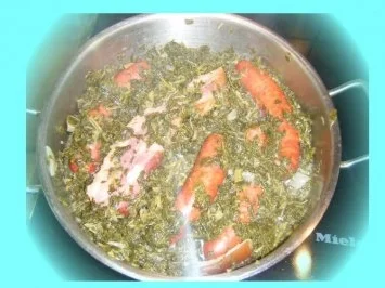 Frischer Grünkohl mit Mettwurst - Rezept - Bild Nr. 4