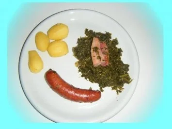 Frischer Grünkohl mit Mettwurst - Rezept - Bild Nr. 5