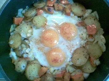 Spiegeleier im Kartoffelkranz - Rezept - Bild Nr. 3