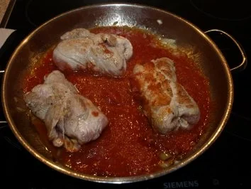 Rezept: Schweinerouladen gefüllt Bild Nr. 6 Schweinerouladen gefüllt - Rezept - Bild Nr. 6