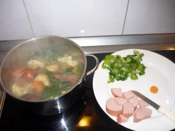 Rezept: schnelle `s Gemüsesüppchen Bild Nr. 3 schnelle `s Gemüsesüppchen - Rezept - Bild Nr. 3