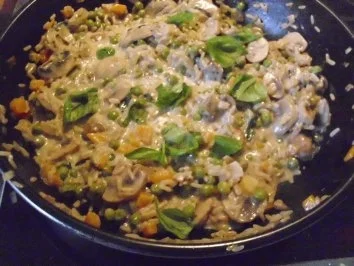 Rezept: Gemüse-Pilz-Risotto Bild Nr. 7 Gemüse-Pilz-Risotto - Rezept - Bild Nr. 7