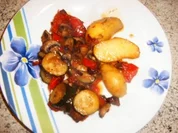 scharfes Ofengemüse - Rezept