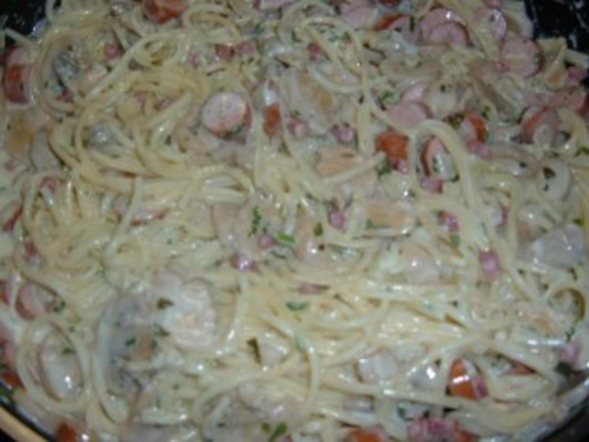 Pasta : Spaghetti - Pfanne - Rezept