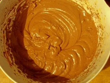 Backen: Schoko-Orangen-Klecksel-Kuchen - Rezept - Bild Nr. 4