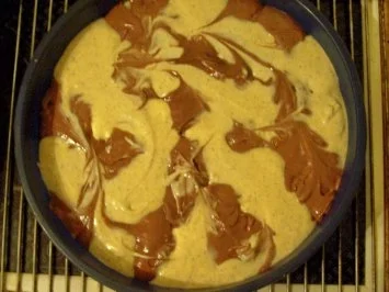 Backen: Schoko-Orangen-Klecksel-Kuchen - Rezept - Bild Nr. 5