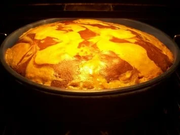 Backen: Schoko-Orangen-Klecksel-Kuchen - Rezept - Bild Nr. 6