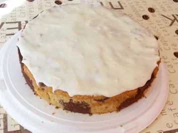 Backen: Schoko-Orangen-Klecksel-Kuchen - Rezept - Bild Nr. 7