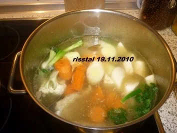 Leckere  Rinderknochenbrühe - Rezept - Bild Nr. 4