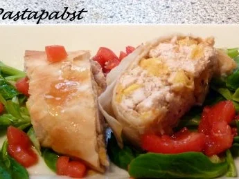 Rezept: Hähnchenstrudel Hähnchenstrudel - Rezept