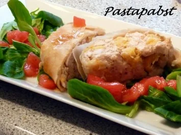 Rezept: Hähnchenstrudel Bild Nr. 5 Hähnchenstrudel - Rezept - Bild Nr. 5