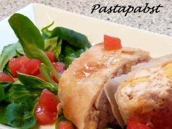 Rezept: Hähnchenstrudel Bild Nr. 6 Hähnchenstrudel - Rezept - Bild Nr. 6