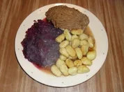 Hähnchenbrust mit Maronen - Lebkuchen - Haube - Rezept