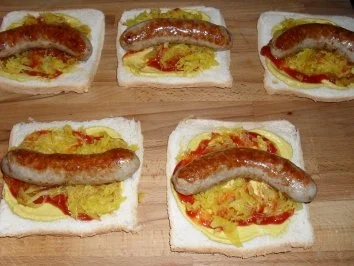 Rezept: Bratwurstrouladen Bild Nr. 4 Bratwurstrouladen - Rezept - Bild Nr. 4