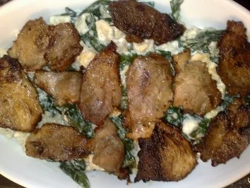 Rezept: Manti und Spinat überbacken / Keine STERNEN vergeben bitte!!! Manti und Spinat überbacken / Keine STERNEN vergeben bitte!!! - Rezept