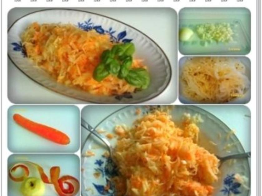 Sauerkrautsalat mit Möhre und - schnell & einfach - von 2010Herford Sauerkrautsalat mit Möhre und - schnell & einfach - von 2010Herford