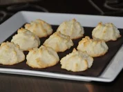 Weihnachtsplätzchen - Lübecker Kokosmakrönchen - Rezept