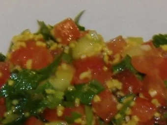 Rezept: Tomaten-Petersiliensalat Tomaten-Petersiliensalat - Rezept