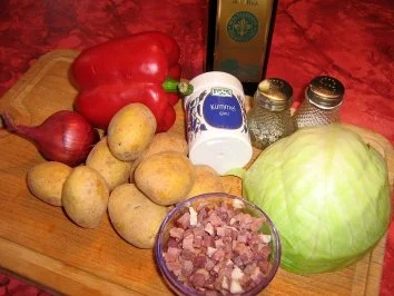 Weißkrauttopf mit Bratwurstbällchen - Rezept - Bild Nr. 2