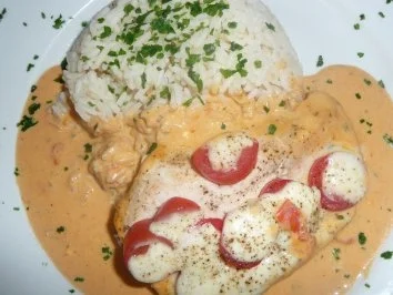 Putenschnitzel Tomate / Mozzarella.... - Rezept