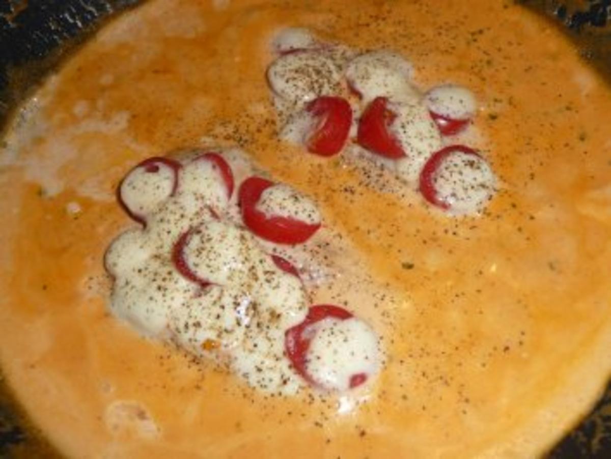 Putenschnitzel Tomate / Mozzarella.... - Rezept - Bild Nr. 2